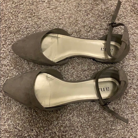 a.n.a Shoes - Grey flats
